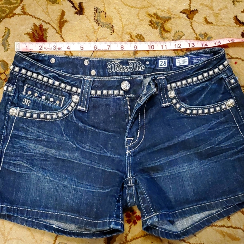 Blue Shorts MISS ME